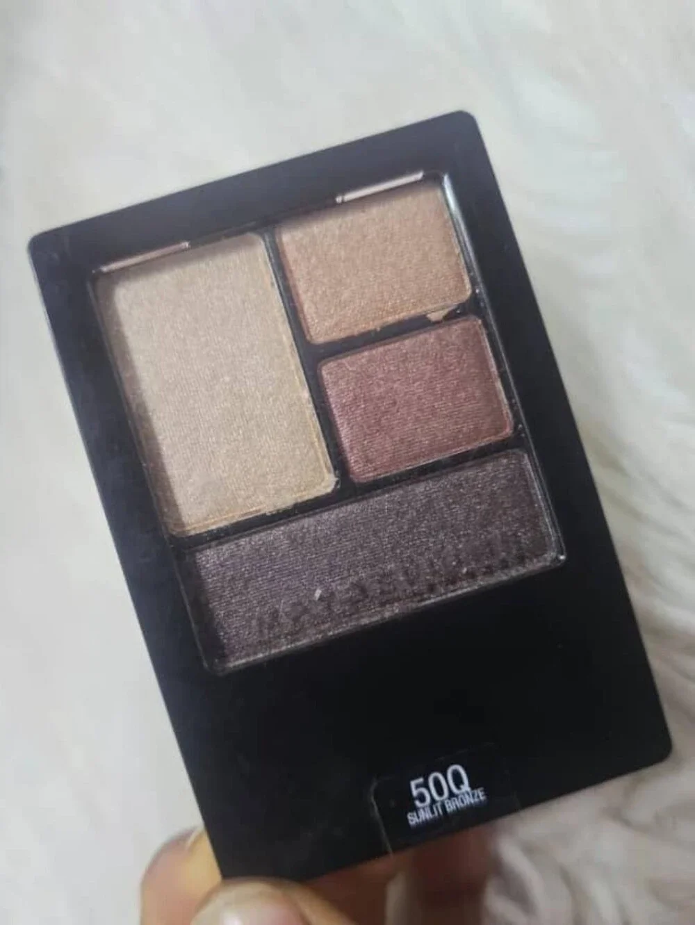 Maybelline New York Expert Wear Eyeshadow Quad 50Q Sunlit Bronze